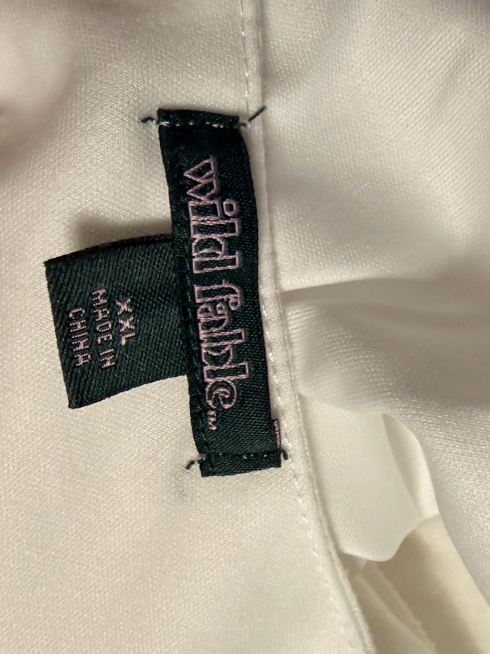 wild fable White Sleeveless Button-Front Mini Dress - Picture 9 of 12